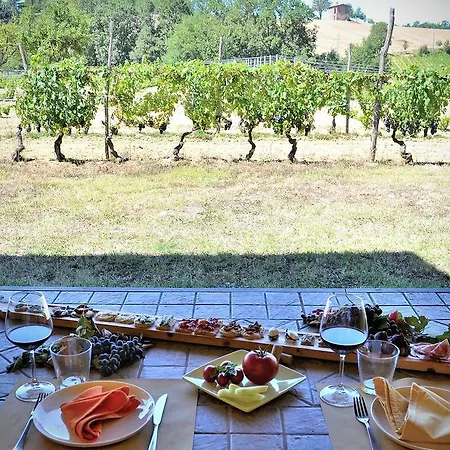 Cascina La Maddalena Bed & Wine בית חווה *