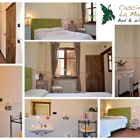 Çiftlik konaklama Cascina La Maddalena Bed & Wine